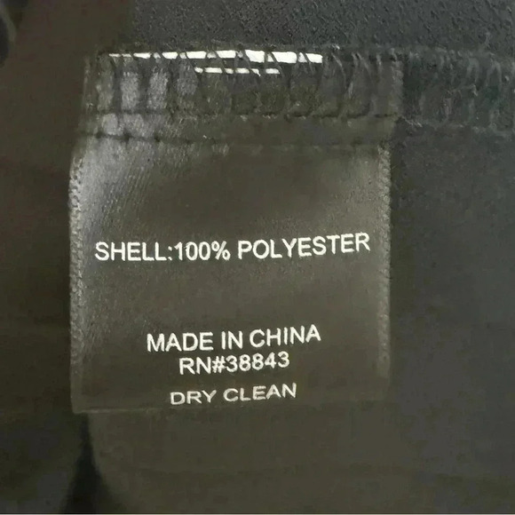 Sam Edelman Black Satin Pleated Dress Size Medium - Picture 5 of 5